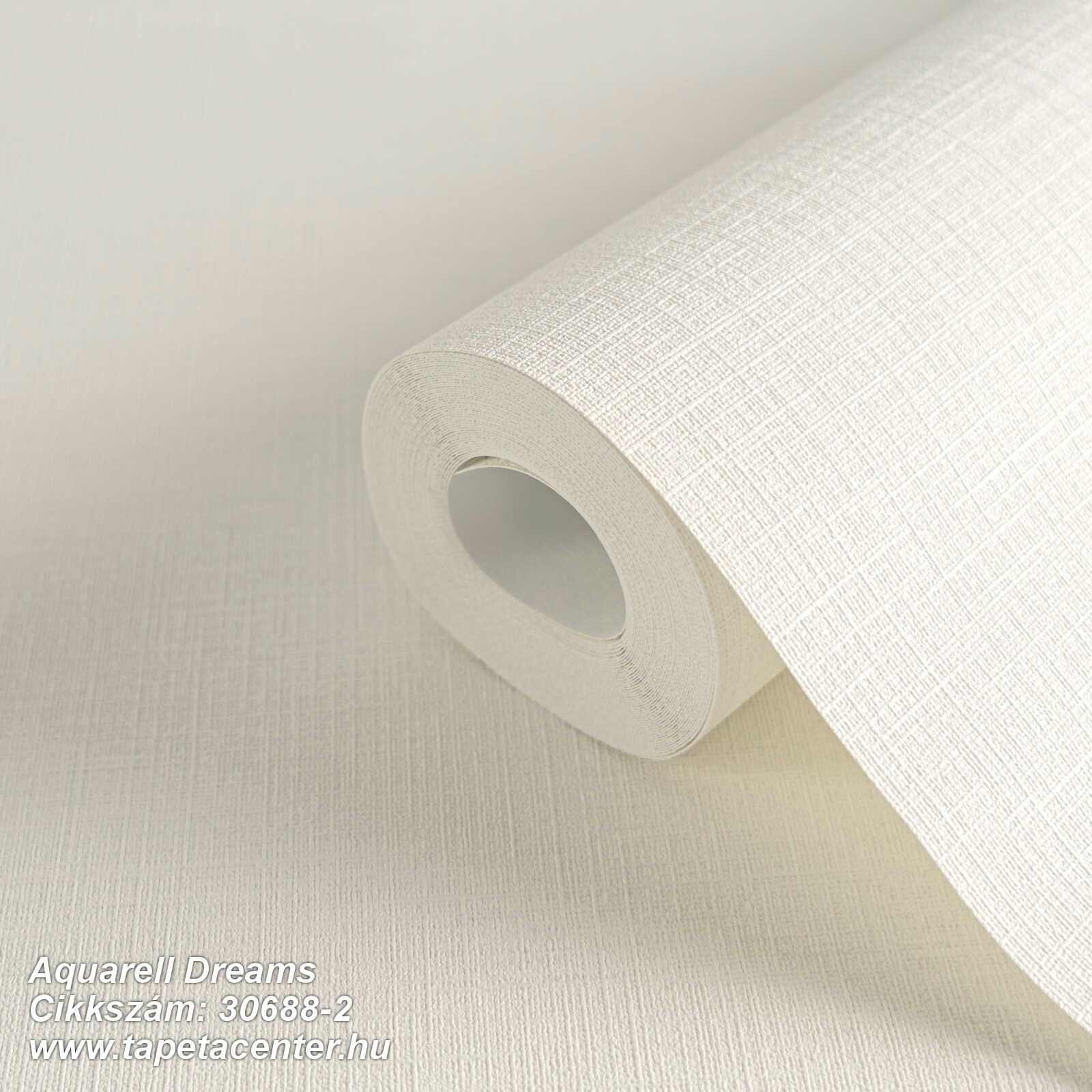 Egyszínű,textil hatású,bézs-drapp,vajszín,illesztés mentes,súrolható,vlies tapéta 